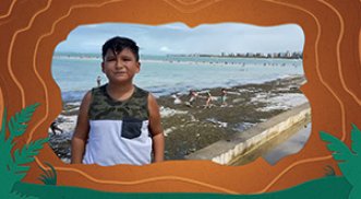 Jairo en el gran bosque amazónico de Brasil