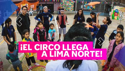 Conoce la primera escuela de circo de Comas