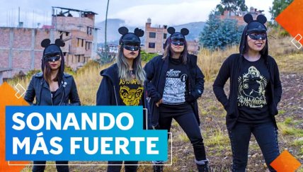 Las Ratapunks: el grupo de chicas que llevará el punk de Cajamarca a Europa