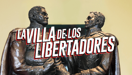 Celebramos el aniversario de Pueblo Libre visitando la casa de San Martín y Bolívar