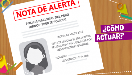 SOS: ¡Quiero reportar una desaparición!