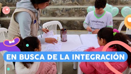 Cambiando la vida de los chicos venezolanos en Perú