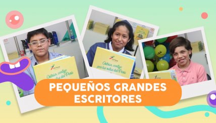 El libro de narraciones inéditas que está escrito por niños peruanos