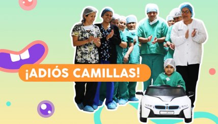 Los chicos ahora van al quirófano en carritos de juguete para reducir su miedo