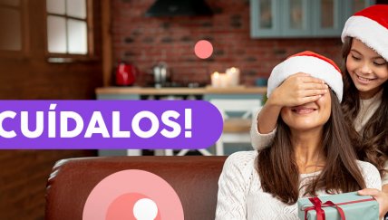 Formas seguras de celebrar las fiestas de fin de año con los chicos