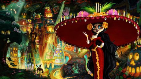 El libro de la vida: una colorida historia para el día de los muertos