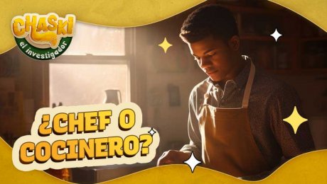 ¿Si me gusta comer, puedo ser chef?