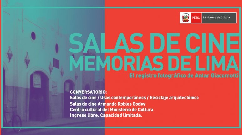 Conversatorio: Reciclaje arquitectónico en salas de cine