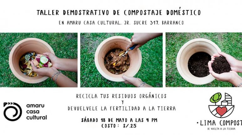 Taller demostrativo de compostaje doméstico