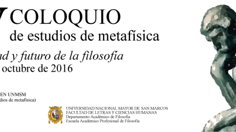 IV Coloquio de estudios sobre metafísica