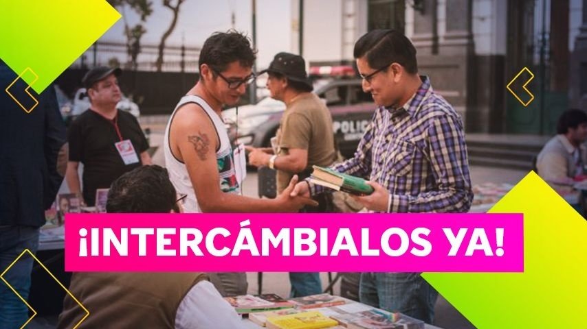 Alista esos libros que ya leíste y corre a la truequetón