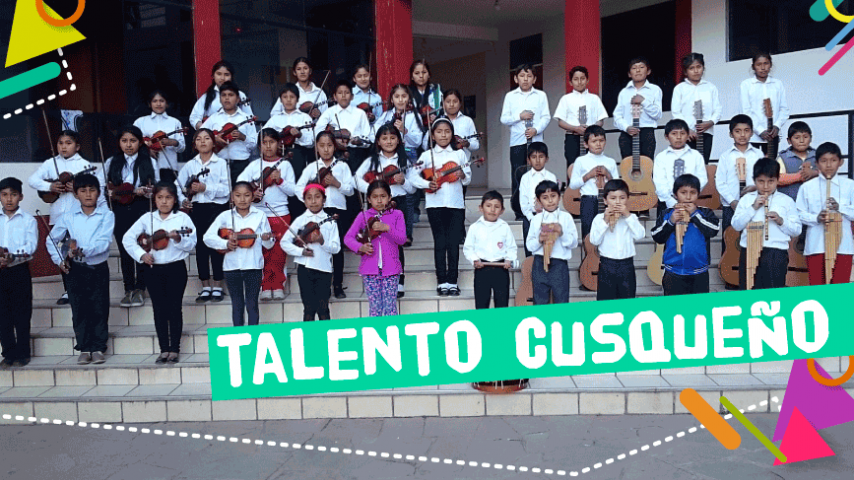 La música de los chicos de Quispicanchi