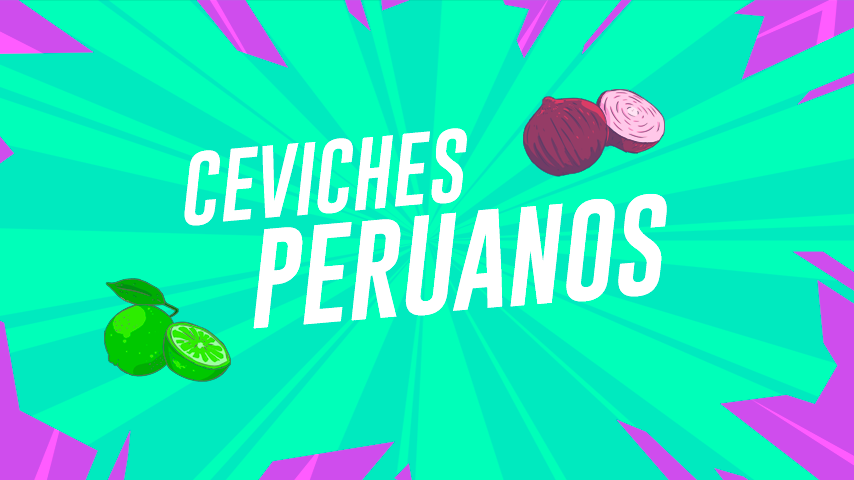 Cinco ceviches peruanos