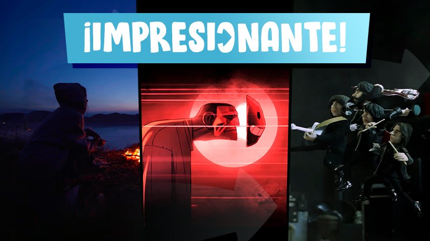 Imágenes conceptuales: Videoclips de Baqueta y Claqueta
