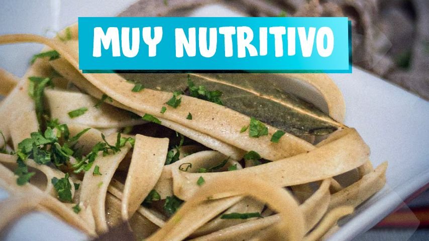 Con estos fideos le diremos adiós a la anemia