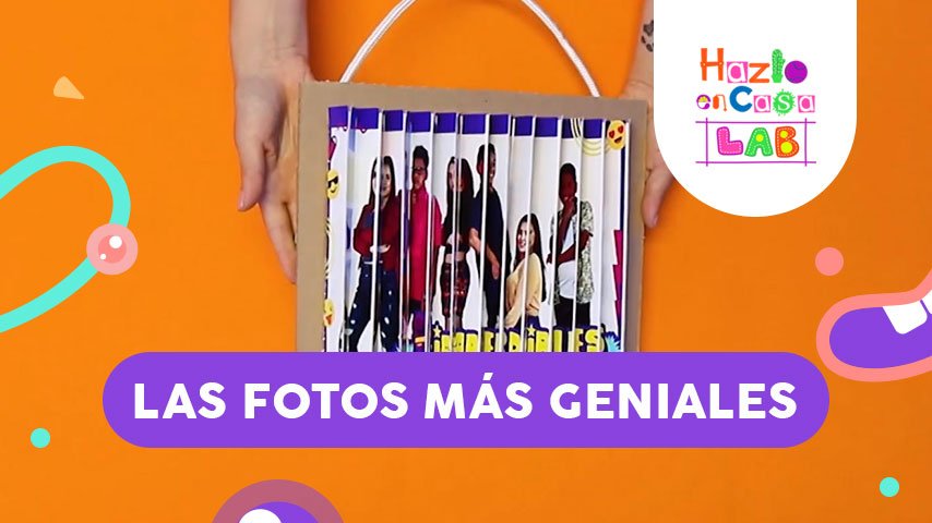 Hazlo en Casa Lab: Convierte tus fotos en  portaretratos cool y mágicos