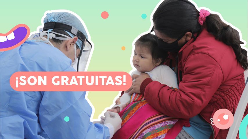 Conoce las vacunas que los chicos deben tener sí o sí antes de los cinco años