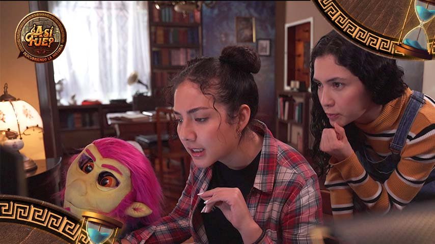 ¿Así fue?: Acompaña a Martina y Dorotea en una aventura por nuestra historia