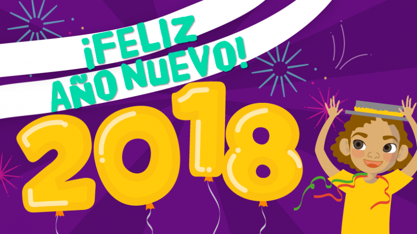 ¡Año nuevo con los chicos!
