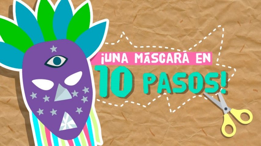 ¡Una divertida máscara en 10 pasos!