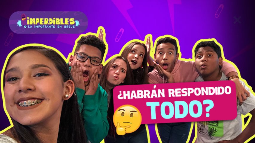 100 preguntas que todos queremos hacerles a los chicos de Imperdibles