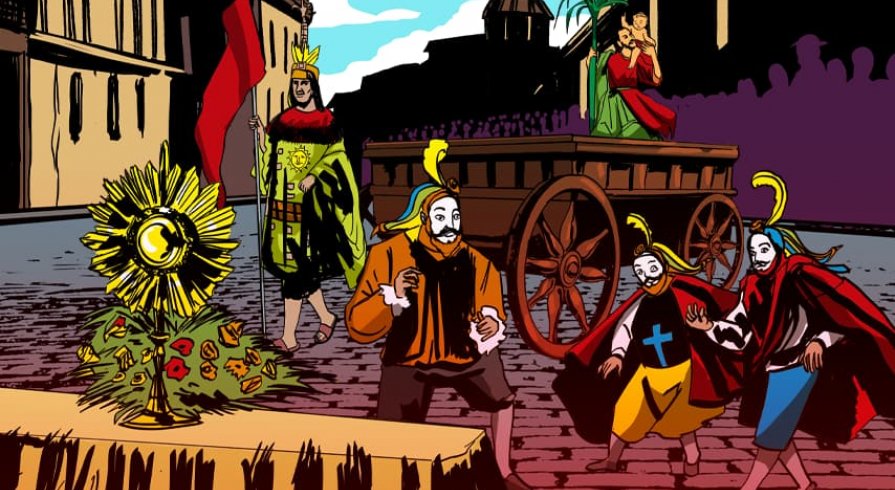 Sincretismo en los Andes: imágenes con historias 