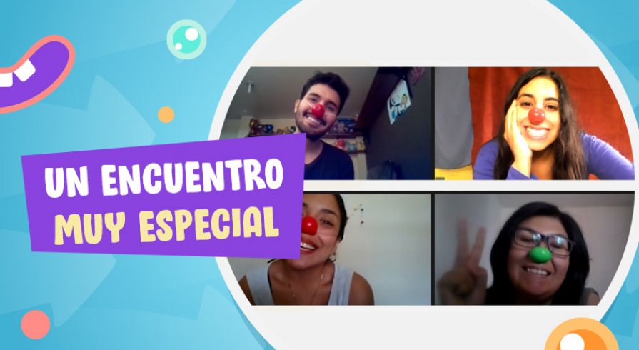 Conexión Jaja: visitas virtuales llenas de risas para los chicos