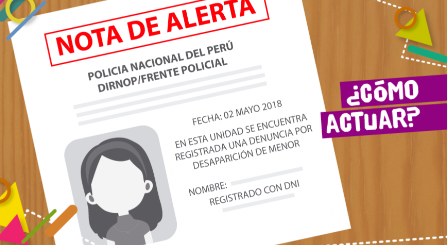 Niños desaparecidos