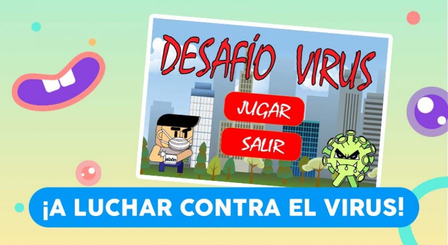Desafío virus: es hora de que los chicos aprendan sobre el coronavirus jugando