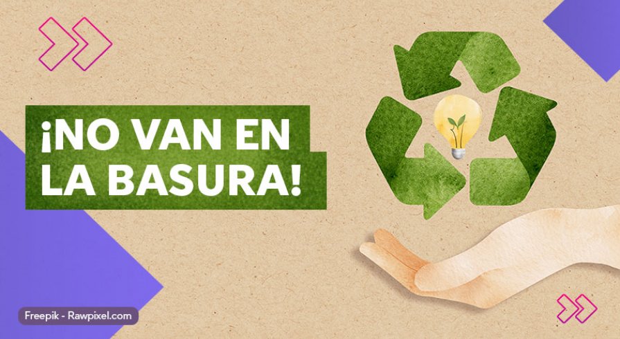 No van a la basura