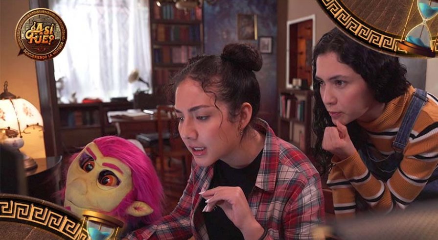 ¿Así fue?: Acompaña a Martina y Dorotea en una aventura por nuestra historia