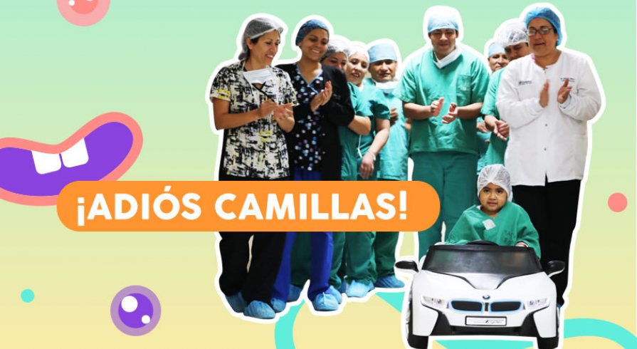 Los chicos ahora van al quirófano en carritos de juguete para reducir su miedo