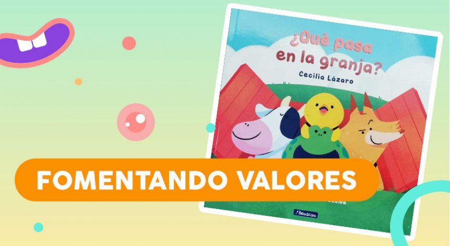 “¿Qué pasa en la granja?” cuento que enseña a los niños a cómo enfrentar la pandemia
