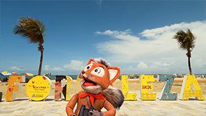  Jessica en la fortaleza de Brasil