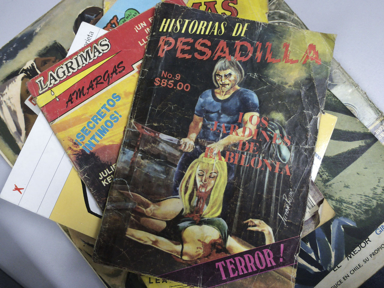 &quot;Historias de pesadilla&quot; es la versión terrorífica de las historietas mexicanas de los 80.