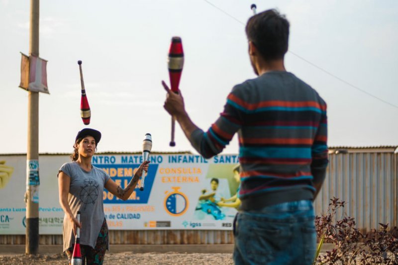 Conoce la primera escuela de circo de Comas